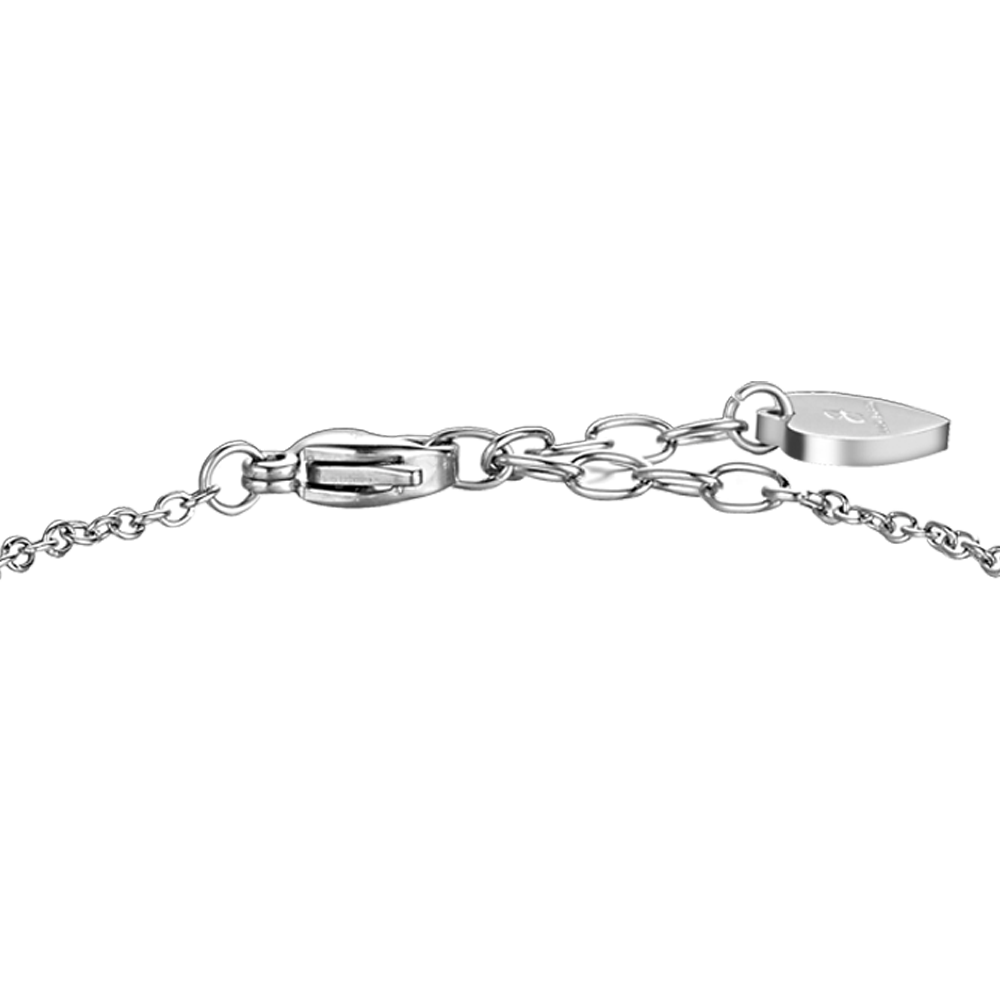 BRACCIALE DONNA CON STELLE E ZIRCONI BIANCHI