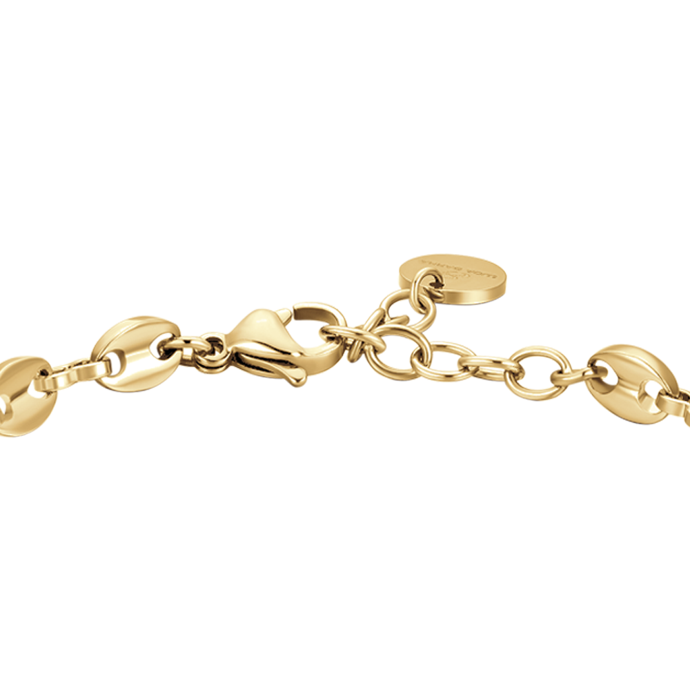 BRACCIALE DONNA IN ACCIAIO  IP GOLD