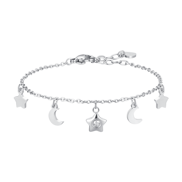COOLSTEELANDBEYOND Oro Charm Bracciale da Donna Ragazze COOLSTEELANDBEYOND Oro Charm Bracciale da Donna Ragazze