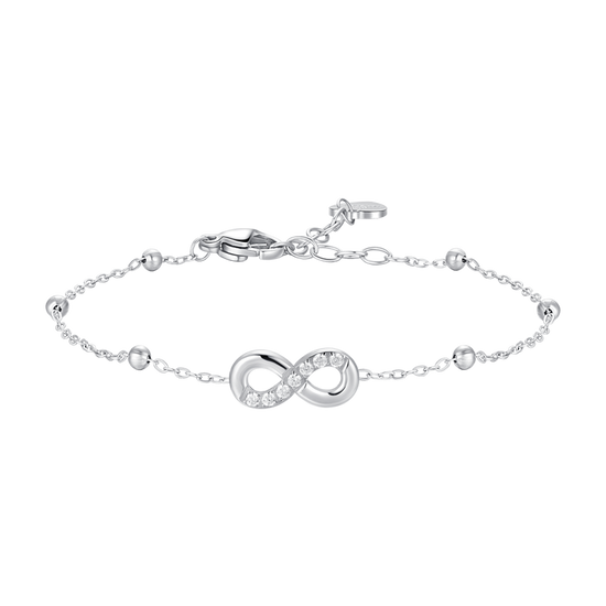 Bracciale Con Simbolo Infinito Creato A Mano Laccio Azzurro - Gioi - Foto 9