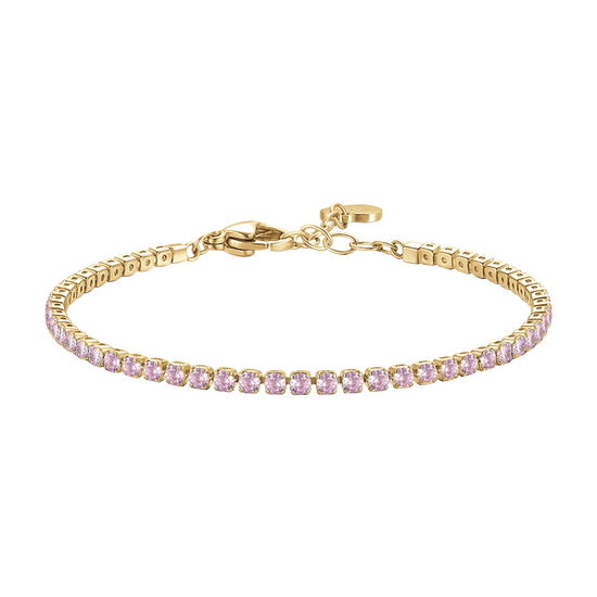 Bracciale Tennis Oro & Co In Oro Rosa Con Rubini - ORO&CO - Luxury Zone - Foto 2