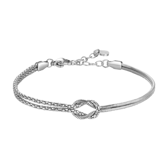 BRACCIALE DONNA IN ACCIAIO CON NODO