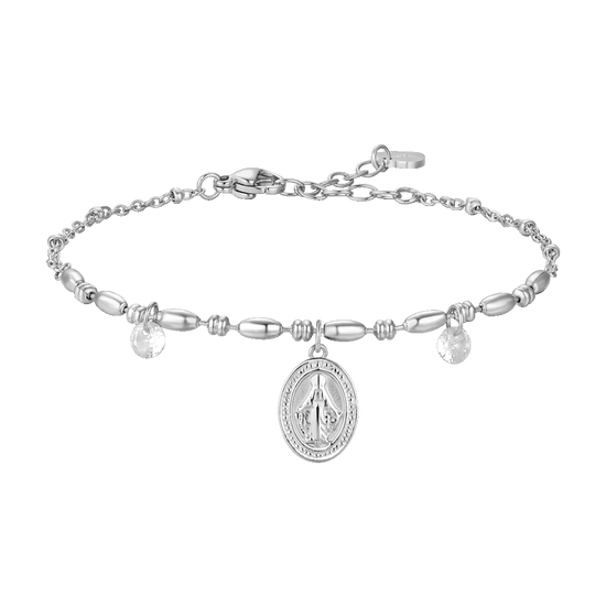 Bracciale in argento catenelle con zirconi - ORO&CO 925 - Luxury Zone Bracciale in argento catenelle con zirconi - ORO&CO 925 - Luxury Zone