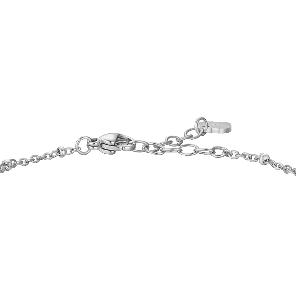 Miore Bracciale Donna in Argento Con Zirconi, Catenina rolò con Zirconi in Argento 925, Castoni Placcati Oro 18Kt/750. Bracciale Lungo Cm 18 con estensione a Cm 22 Braccialetto anallergico Miore Bracciale Donna in Argento Con Zirconi, Catenina rolò con Zirconi in Argento 925, Castoni Placcati Oro 18Kt/750. Bracciale Lungo Cm 18 con estensione a Cm 22 Braccialetto anallergico