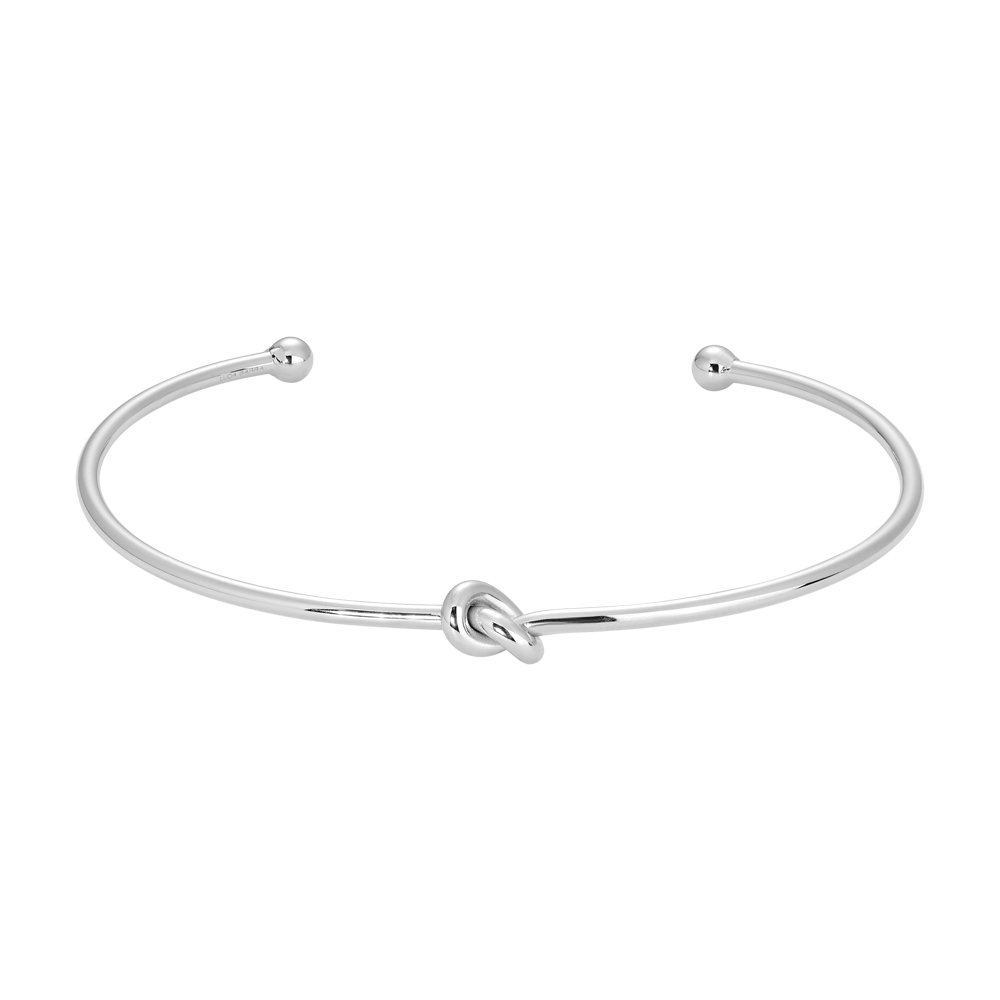 BRACCIALE DONNA IN ACCIAIO CON NODO