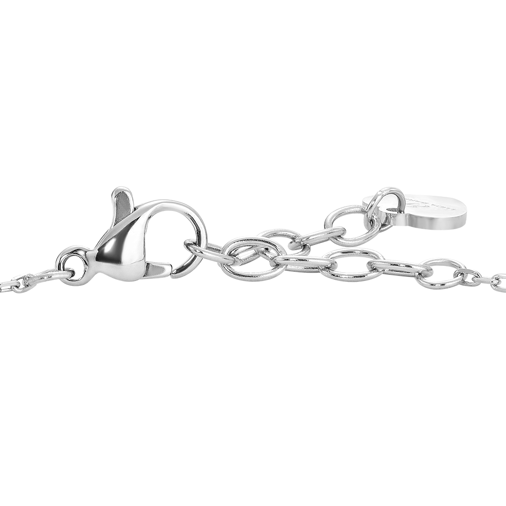 BRACCIALE DONNA IN ACCIAIO CON CUORE