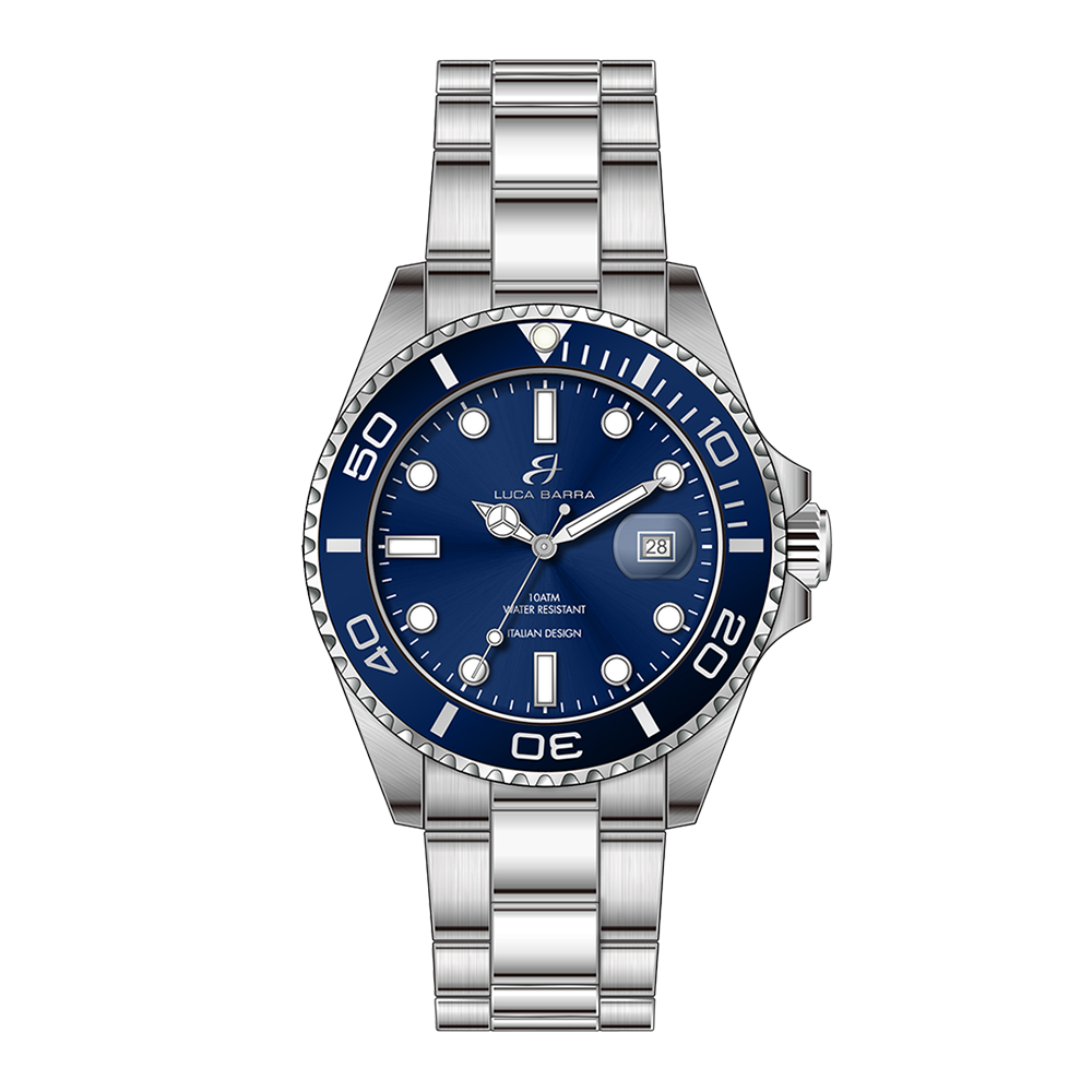 Orologi acciaio uomo economici discount