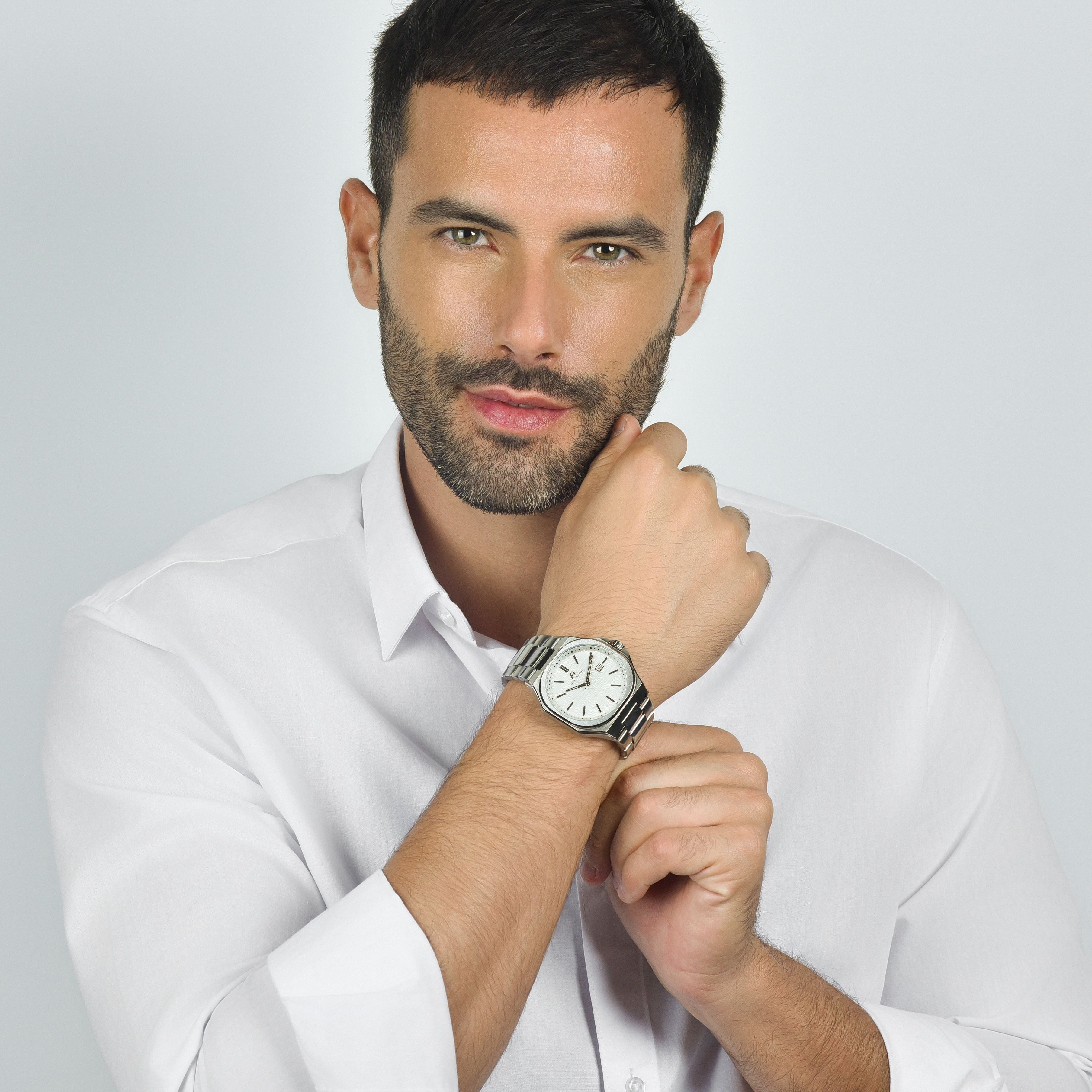 Orologi Da Uomo Rettangolari Brillanti: 3 ATM, Impermeabili