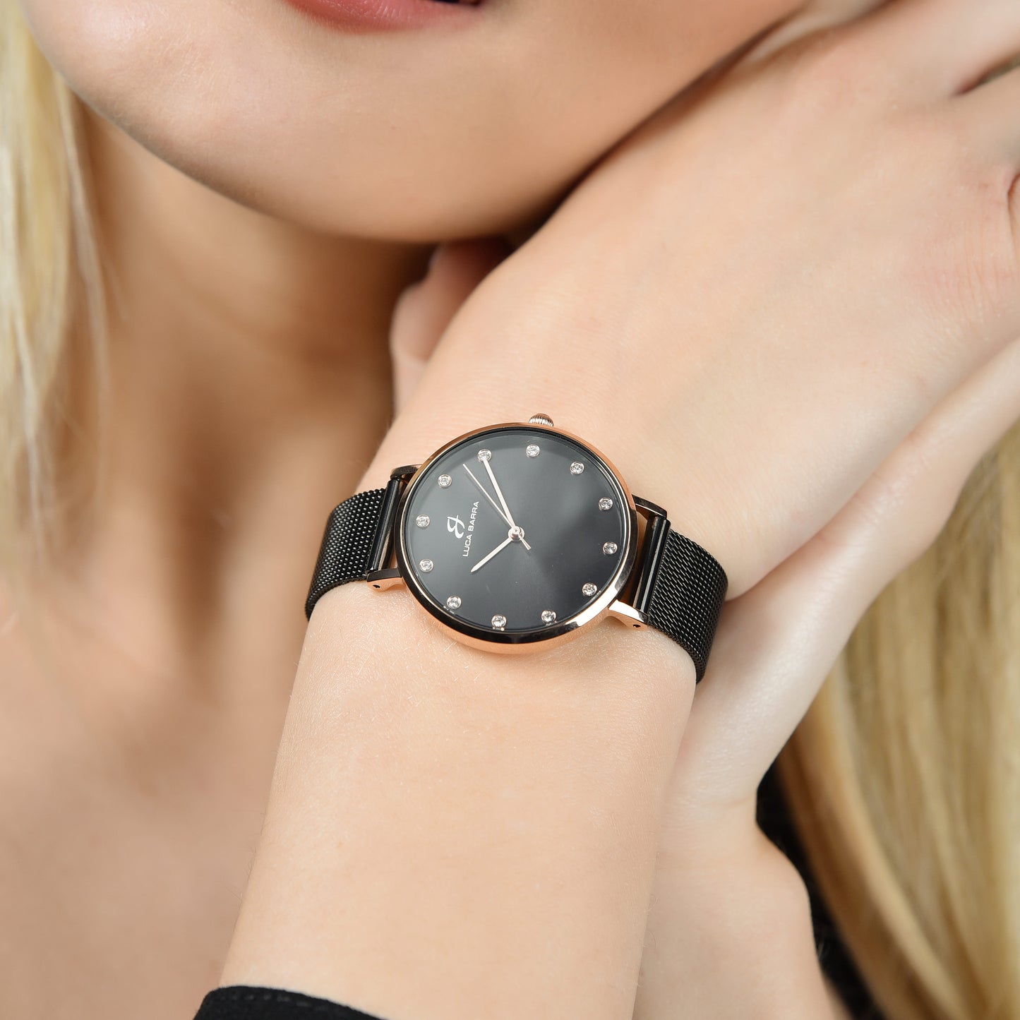 Acquista Orologio Da Polso Da Donna Orologio Da Polso Di Lusso Cinturino In Acciaio Inossidabile Orologi Da Donna Eleganti Orologio Da Regalo In Italia A Partire Da 3.71 - Foto 4