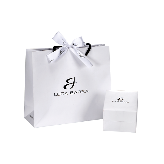 OROLOGIO DONNA CON CASSA IN ACCIAIO GHIERA IN CERAMICA BIANCA