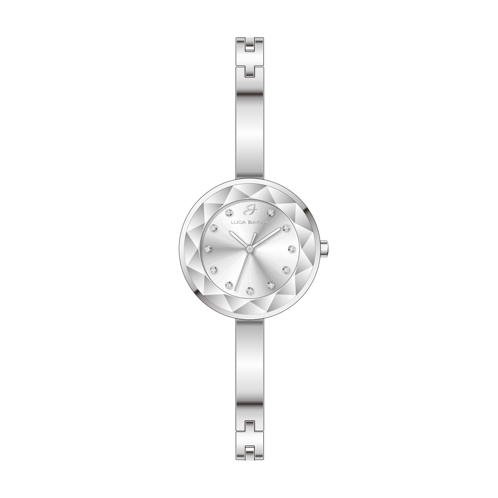 Yokawe Elegante orologio da donna con quadrante rotondo