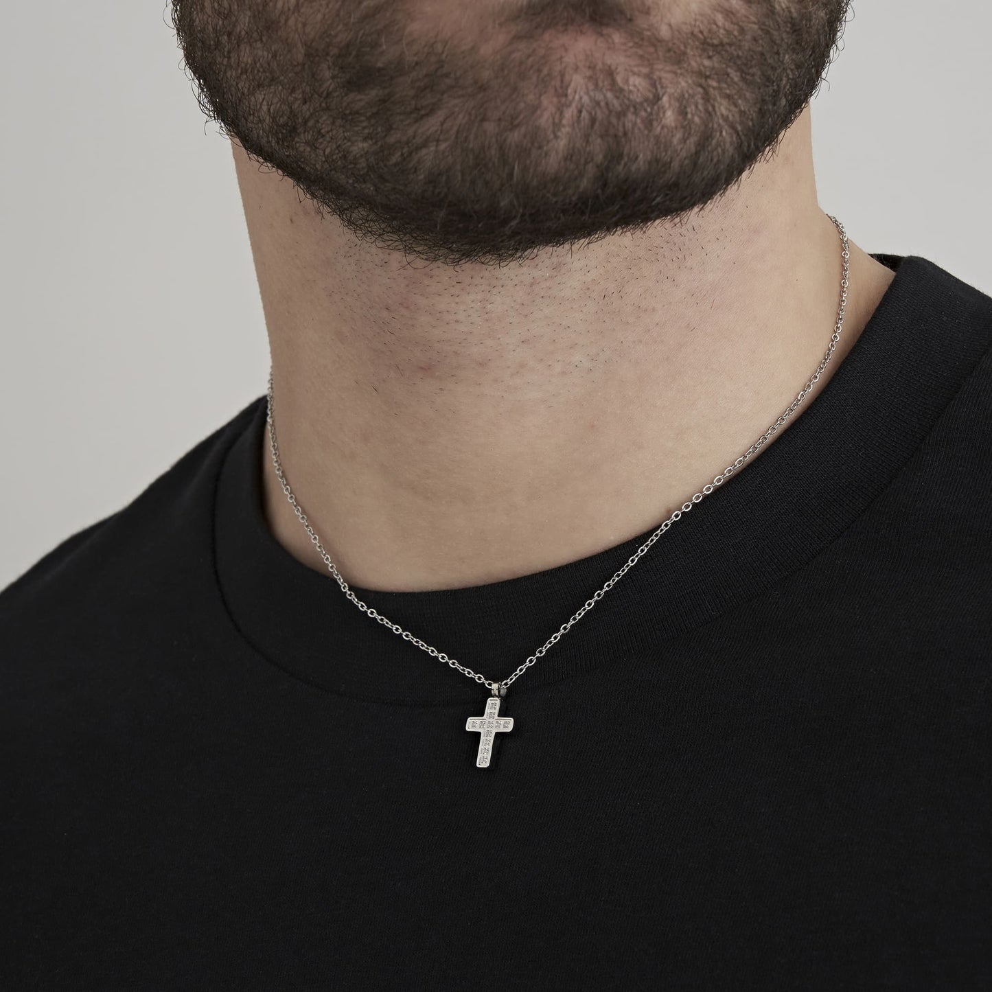Ciondoli e collane: Collana catena e corda - Ala Angelo, Cristallo verde sfaccettato - Croce Tau Ciondoli e collane: Collana catena e corda - Ala Angelo, Cristallo verde sfaccettato - Croce Tau