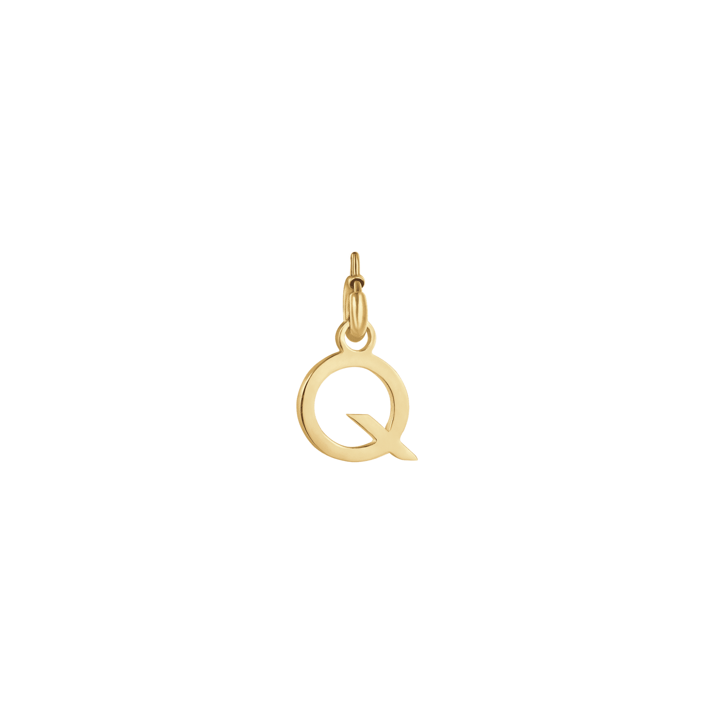 CHARM LETTERA G IN ACCIAIO DORATO