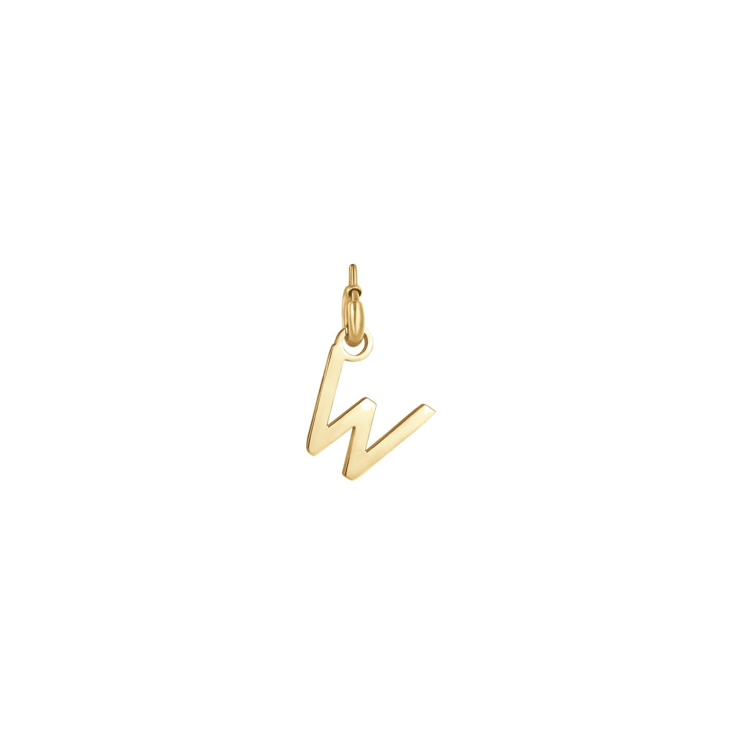 CHARM LETTERA G IN ACCIAIO DORATO