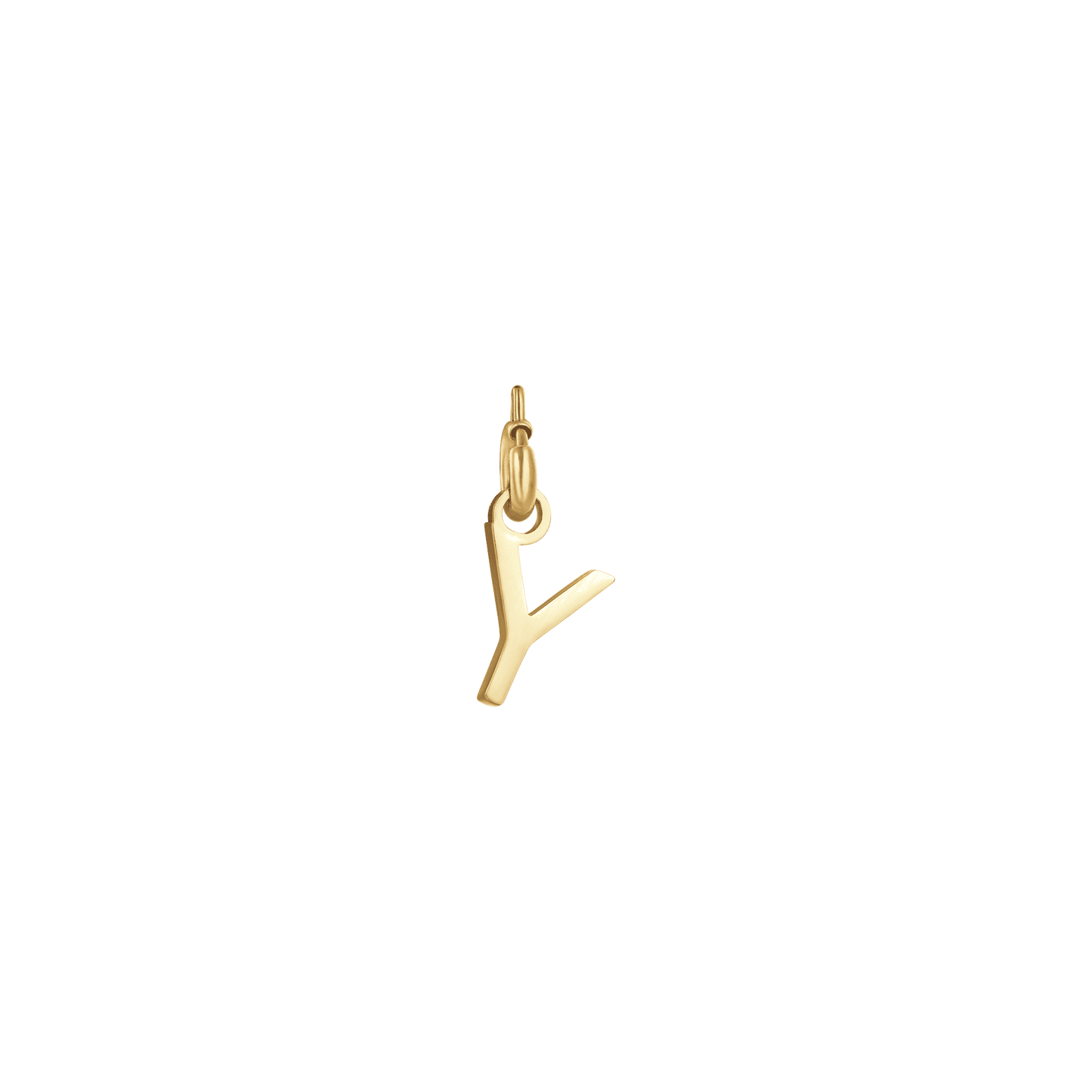 CHARM LETTERA G IN ACCIAIO DORATO
