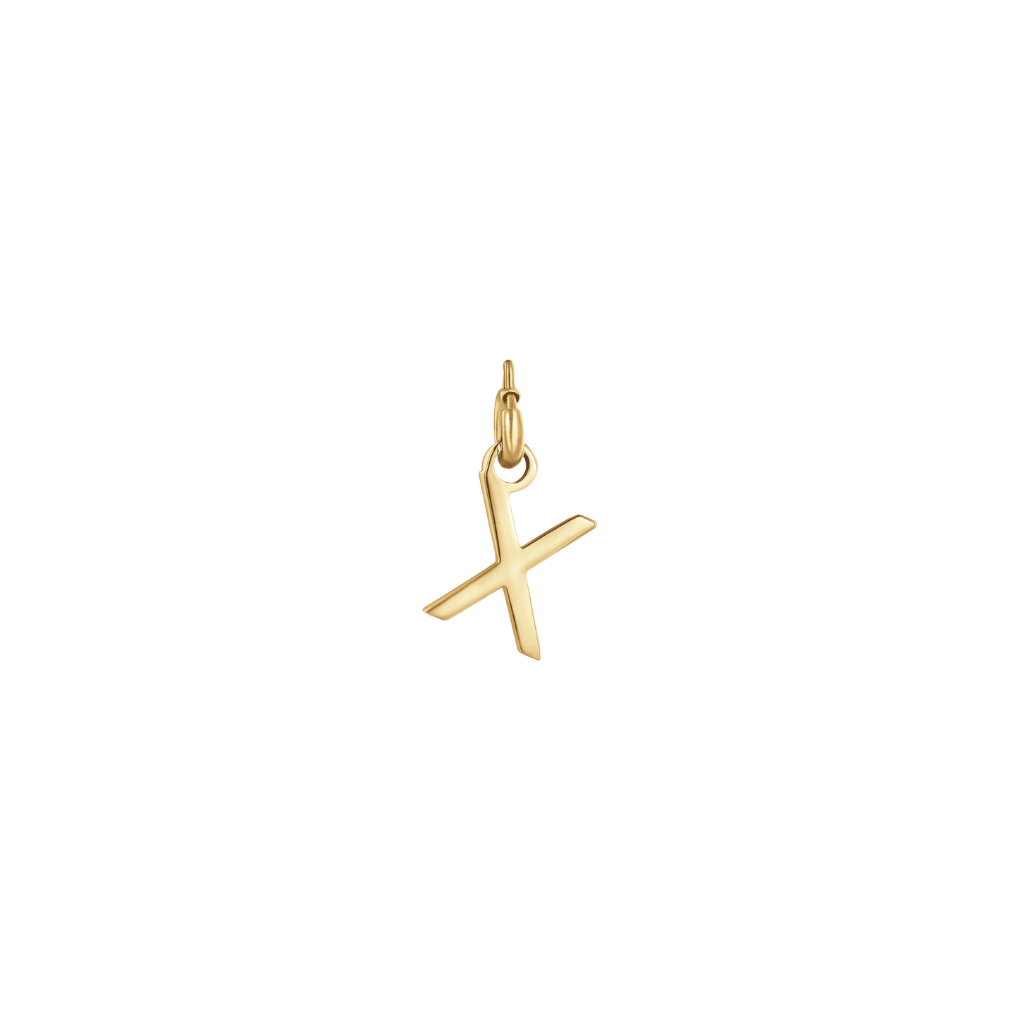 CHARM LETTERA G IN ACCIAIO DORATO
