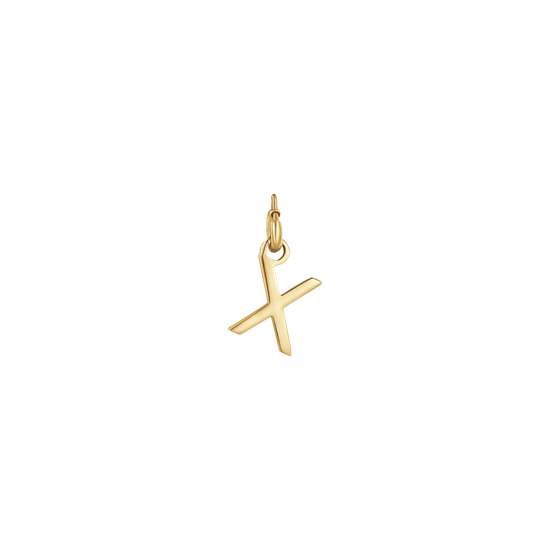 CHARM LETTERA G IN ACCIAIO DORATO