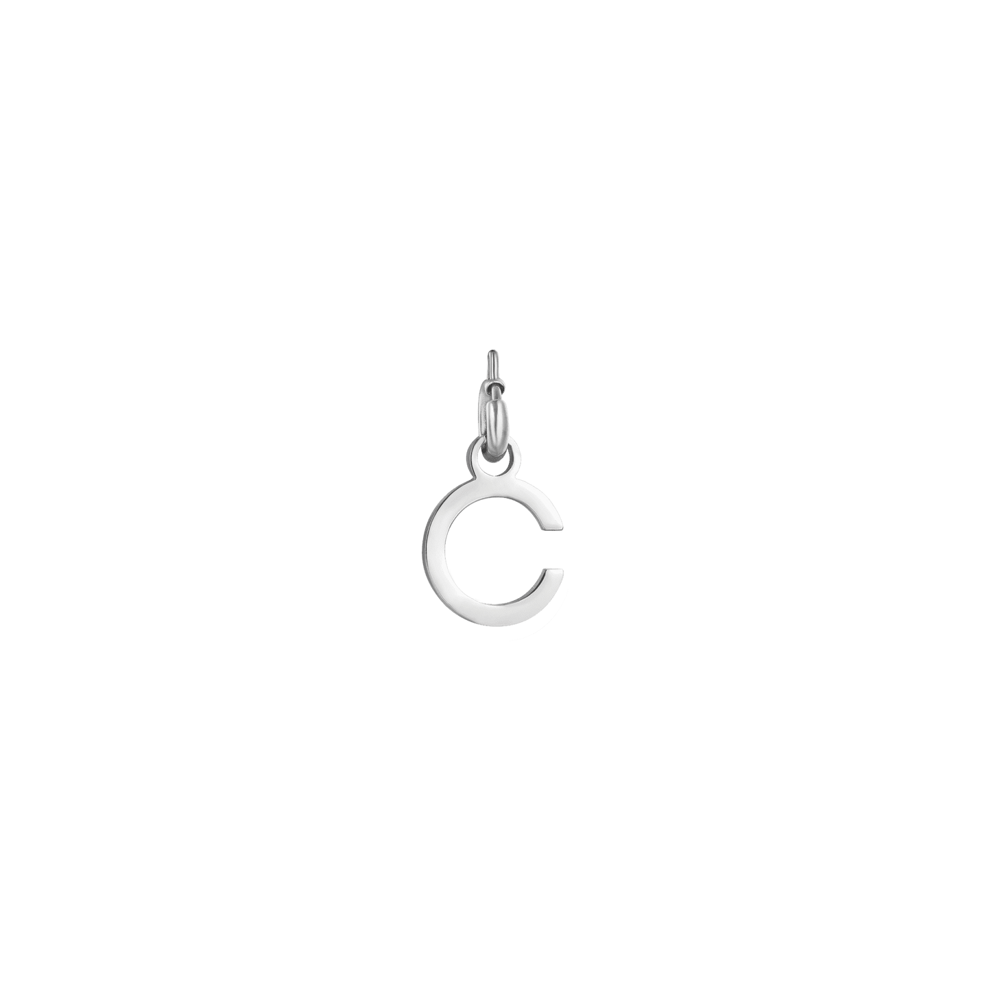 CHARM LETTERA IN ACCIAIO