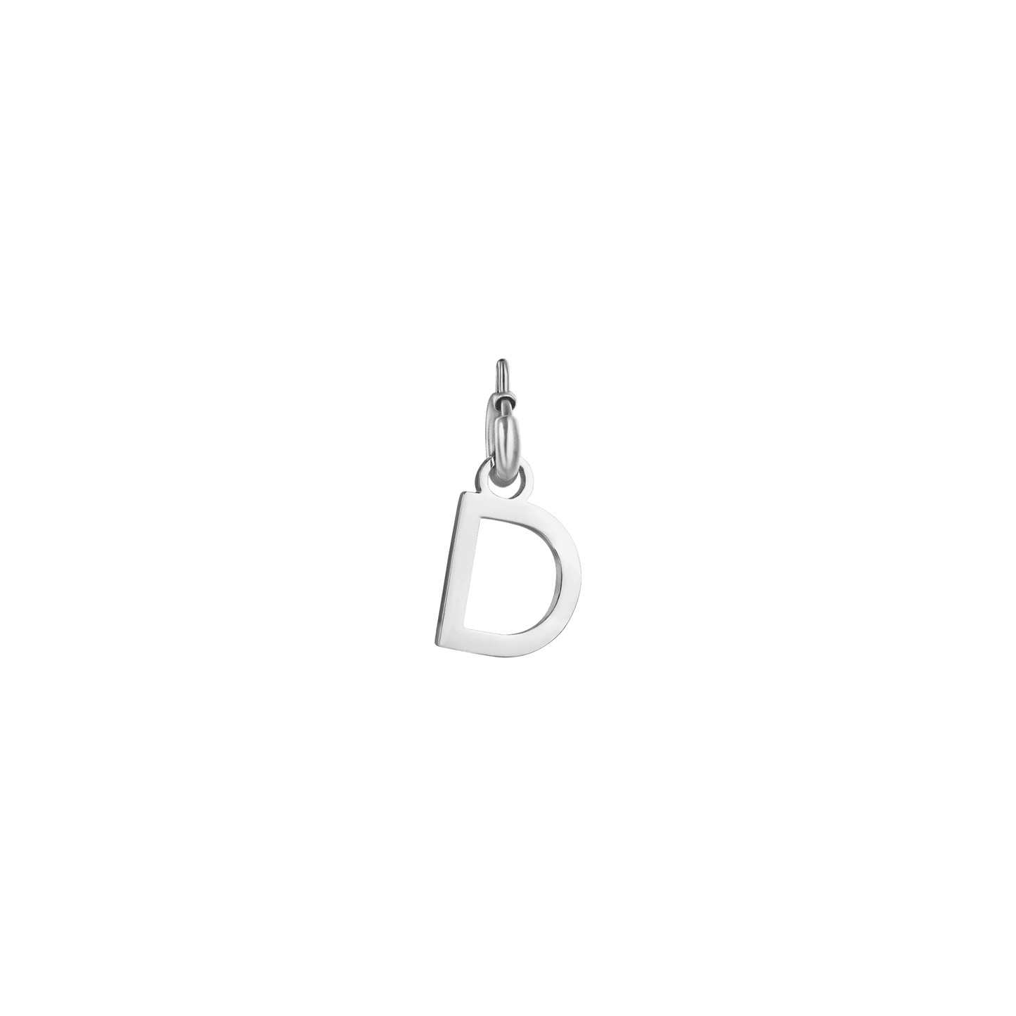 CHARM LETTERA IN ACCIAIO