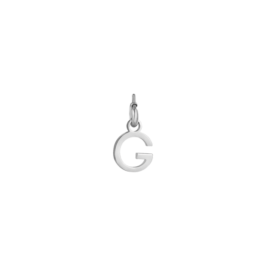 CHARM LETTERA IN ACCIAIO