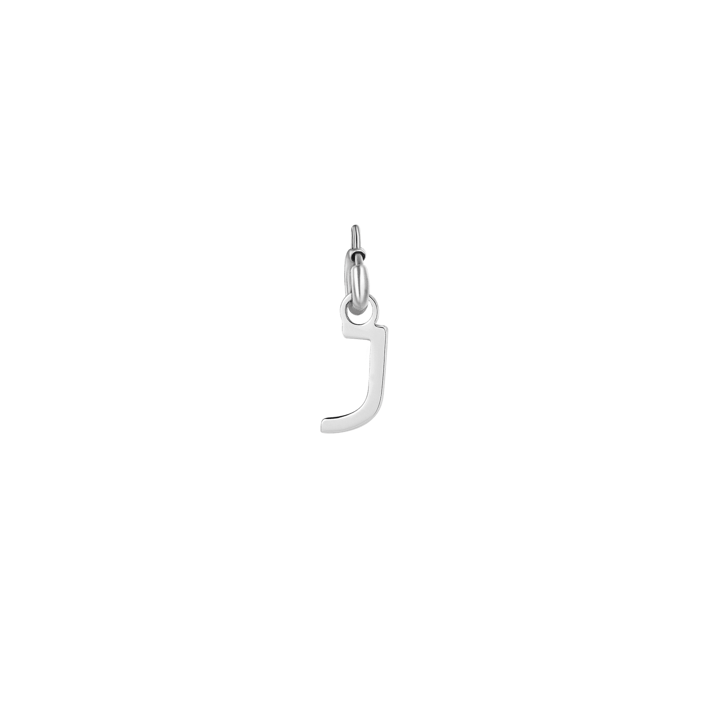 CHARM LETTERA IN ACCIAIO