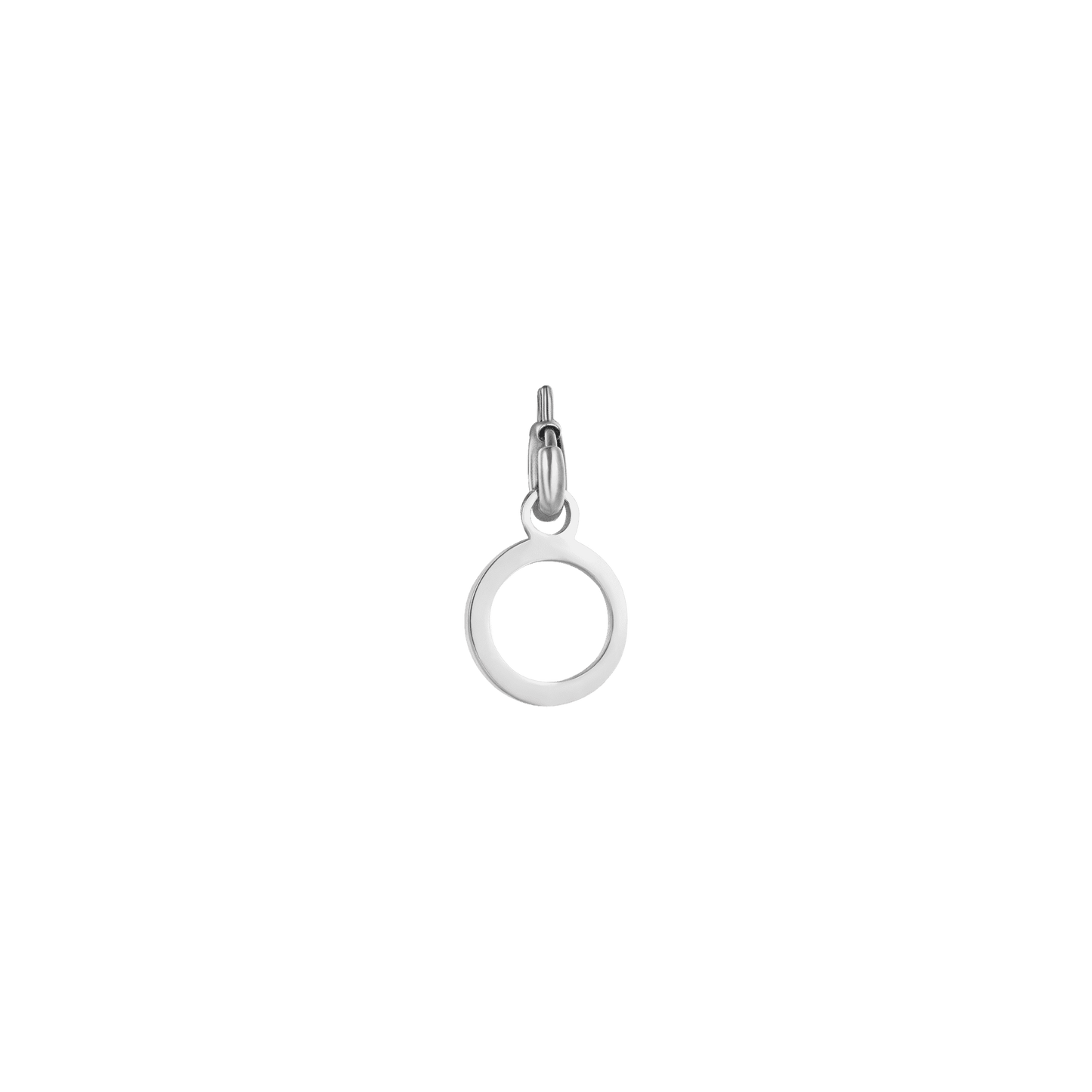CHARM LETTERA IN ACCIAIO