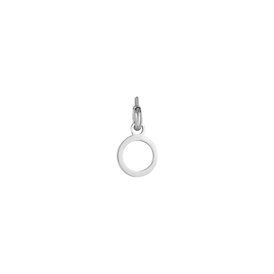 CHARM LETTERA IN ACCIAIO