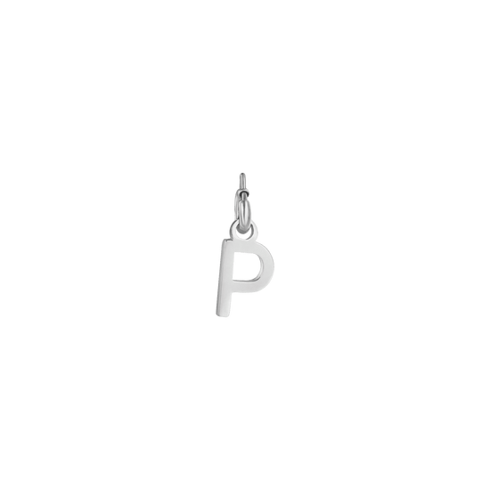 CHARM LETTERA IN ACCIAIO