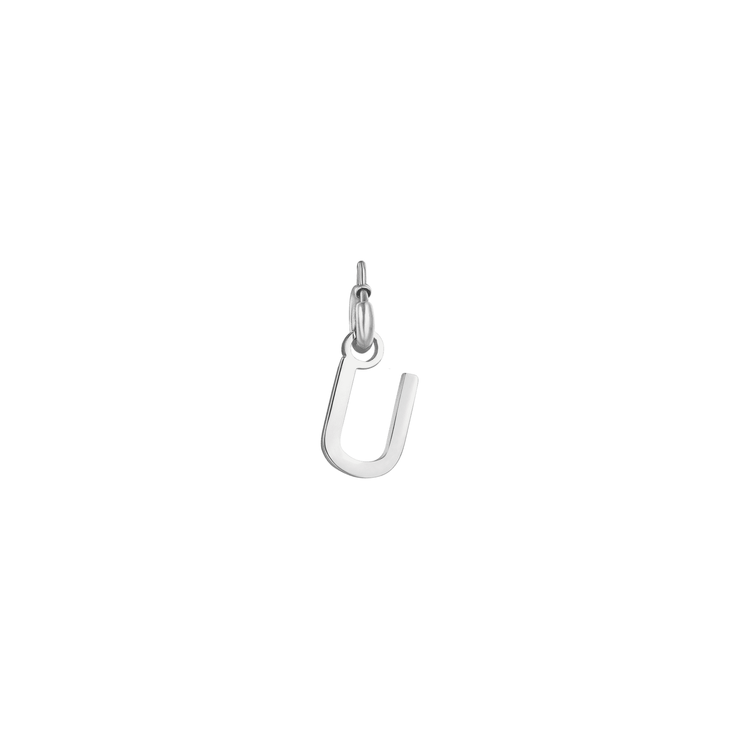 CHARM LETTERA IN ACCIAIO
