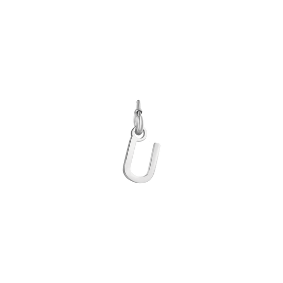 CHARM LETTERA IN ACCIAIO