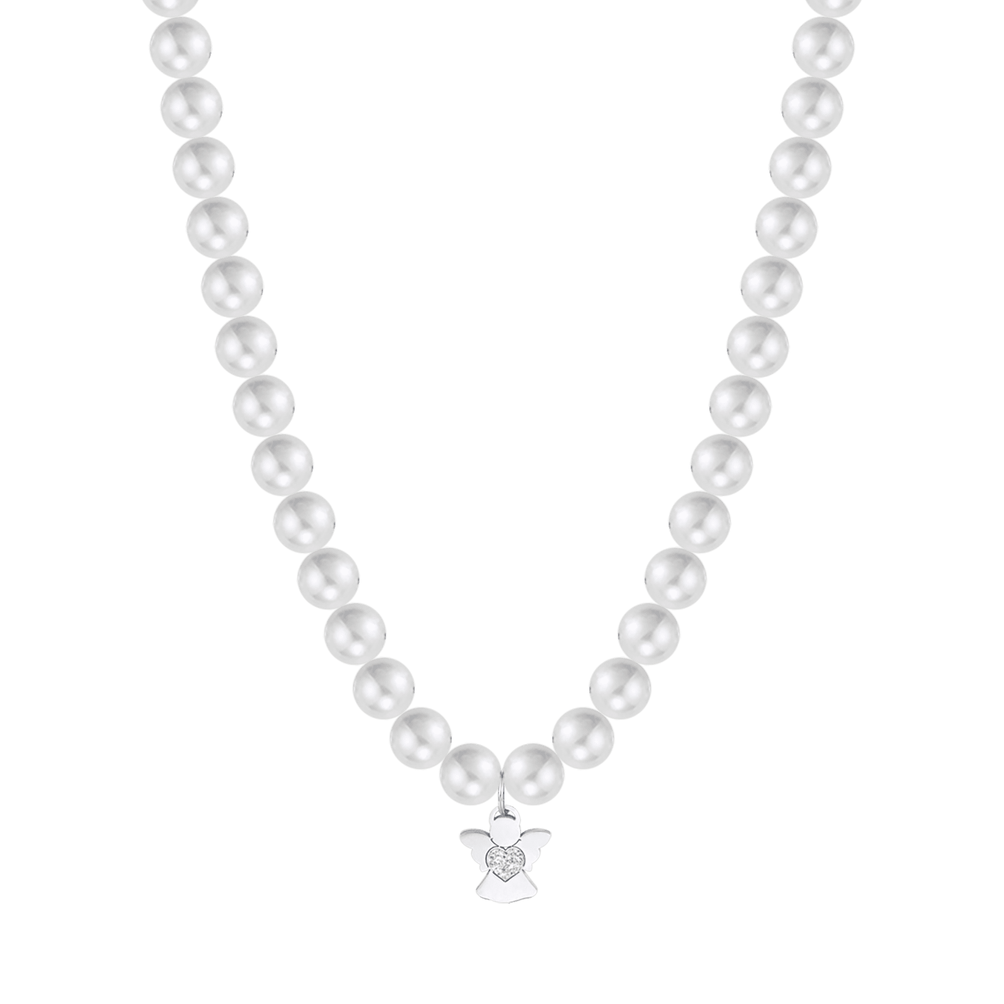 Valero Pearls Damen-Kette Hochwertige Süßwasser-Zuchtperlen in ca. 10 mm Rund weiß/apricot/flieder 925 Sterling Silber Perlenkette Valero Pearls Damen-Kette Hochwertige Süßwasser-Zuchtperlen in ca. 10 mm Rund weiß/apricot/flieder 925 Sterling Silber Perlenkette