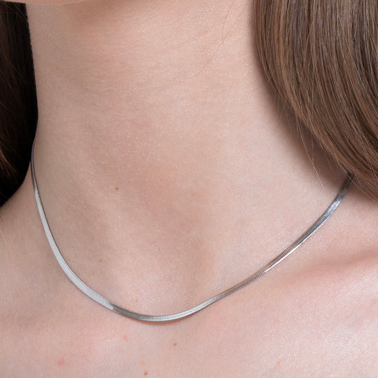 COLLANA DONNA SNAKE IN ACCIAIO