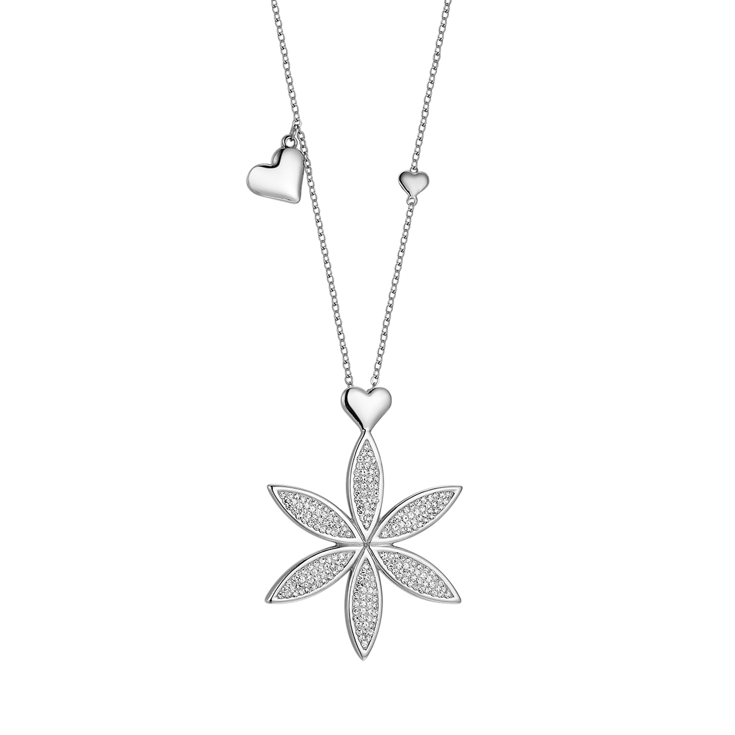 Marlion Jewels Collana Lunga Donna In Acciaio 316L - Placcato Oro O Argento, Ipoallergenica