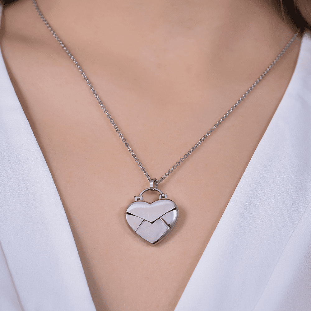 Collana Iniziale Lettera E Con Ciondolo Cuore, Oro Rosa, Per Donna E Ragazza, Regalo Compleanno