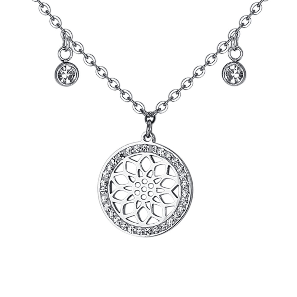 COLLANA DONNA IN ACCIAIO FIORE DELLA VITA