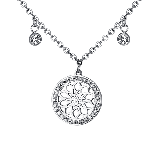 COLLANA DONNA IN ACCIAIO FIORE DELLA VITA