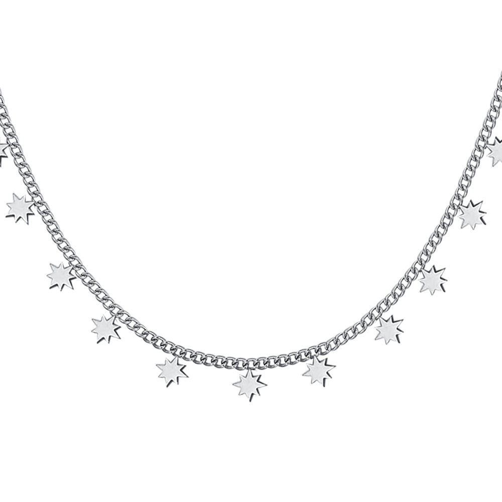 COLLANA DONNA IN ACCIAIO STELLE DI SISSI