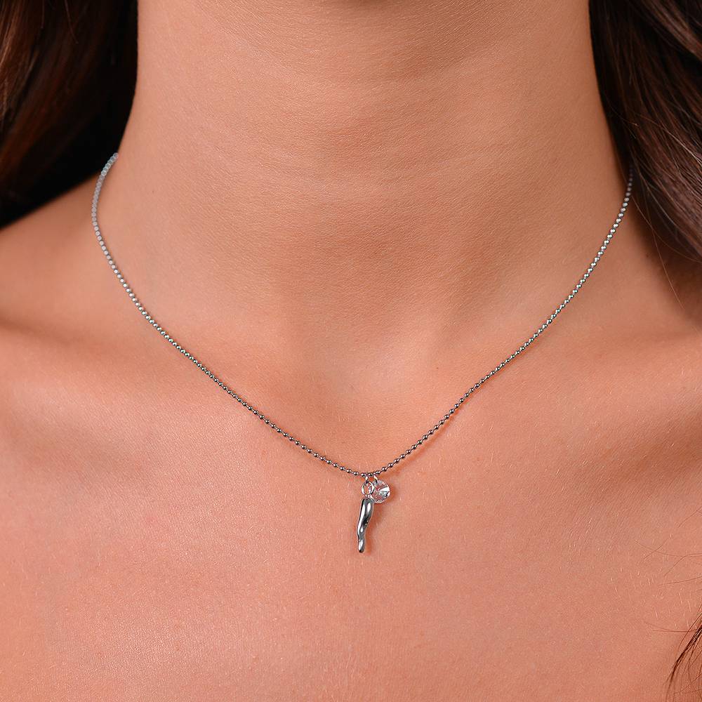 STELLA2- COLLANA IN ACCIAIO STELLE E LUNE ORO - Incisione Gioielli STELLA2- COLLANA IN ACCIAIO STELLE E LUNE ORO - Incisione Gioielli