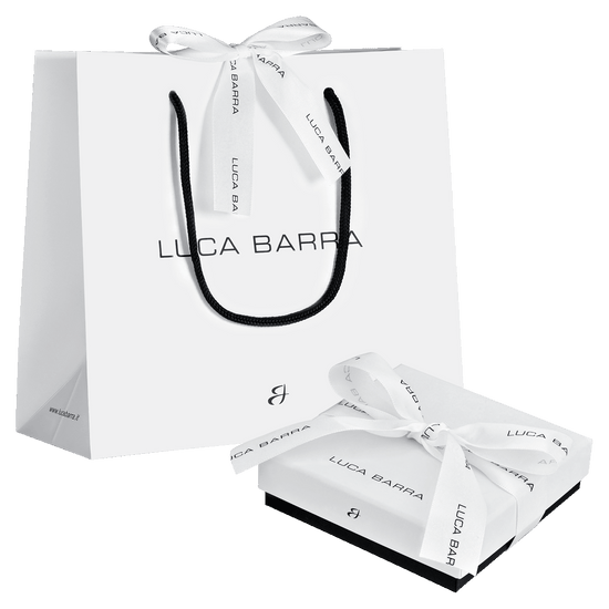 COLLANA DONNA IN ACCIAIO, LUNA CON ZIRCONE BIANCO E STELLE