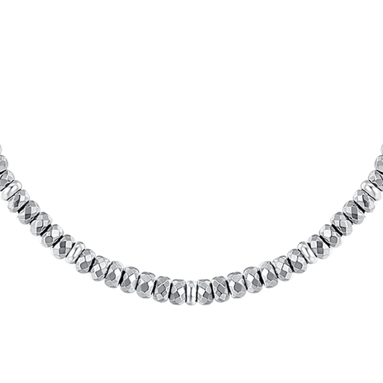 COLLANA DONNA IN ACCIAIO CON EMATITE