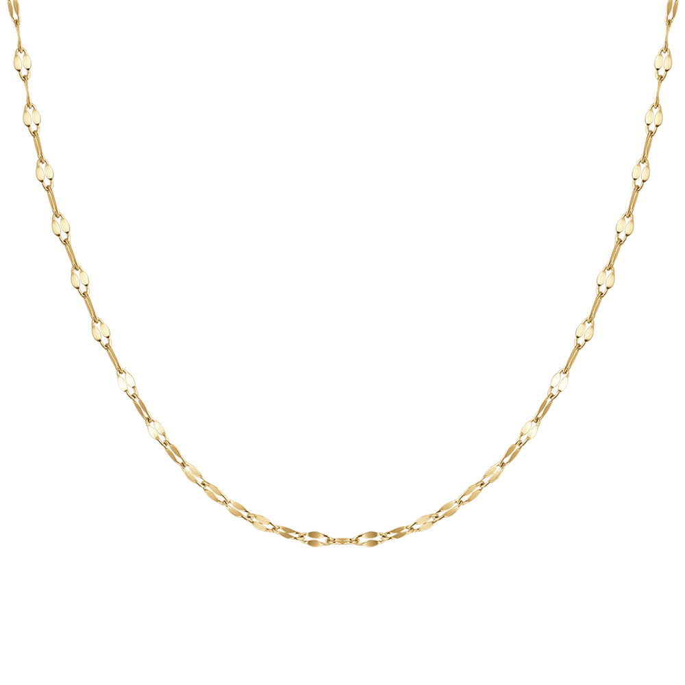 COLLANA DONNA IN ACCIAIO IP GOLD