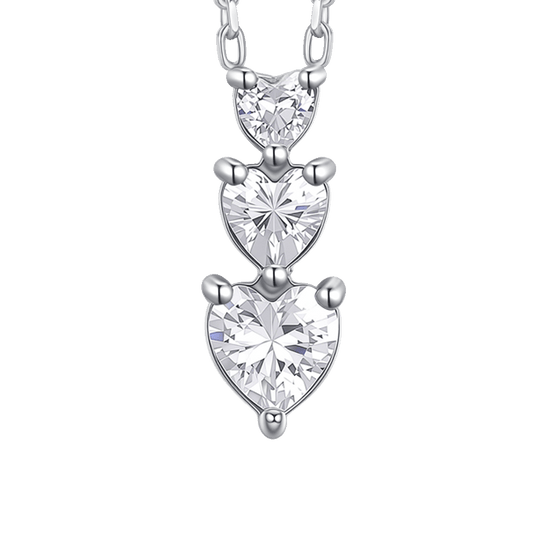 Orphelia ZH-6085 - Collana da Donna in Argento Sterling 925, con zirconi Bianchi, Argento Sterling, Zirconia cubica Orphelia ZH-6085 - Collana da Donna in Argento Sterling 925, con zirconi Bianchi, Argento Sterling, Zirconia cubica