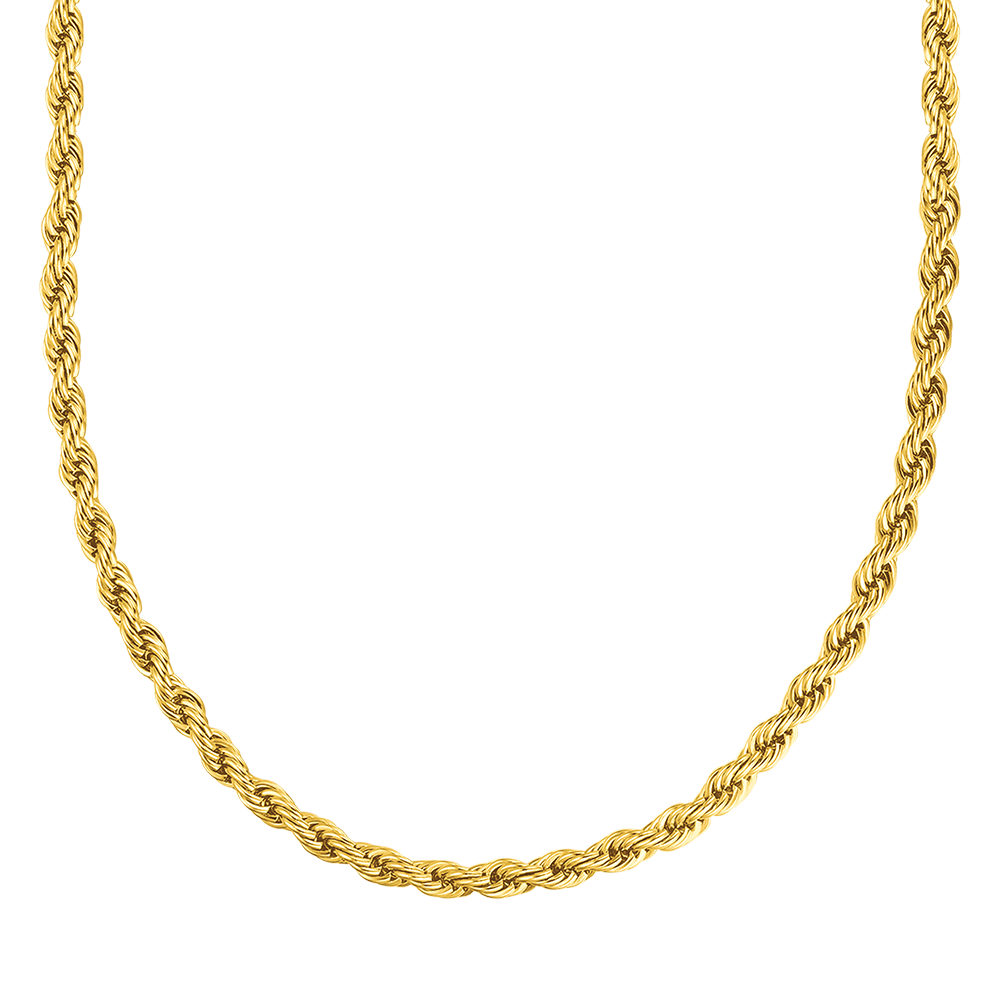 COLLANA UNISEX IN ACCIAIO 6 MM