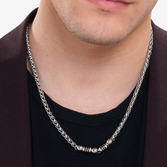 COLLANA UOMO IN ACCIAIO