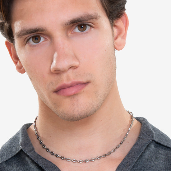 COLLANA UOMO IN ACCIAIO