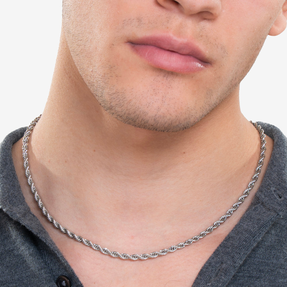 COLLANA UOMO IN ACCIAIO