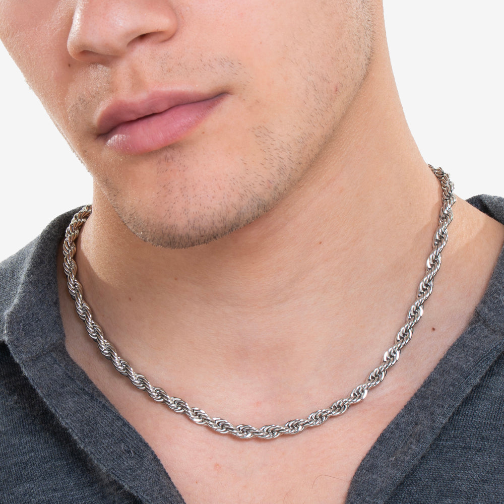 COLLANA UOMO IN ACCIAIO
