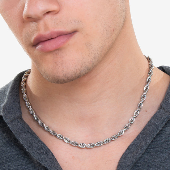COLLANA UOMO IN ACCIAIO