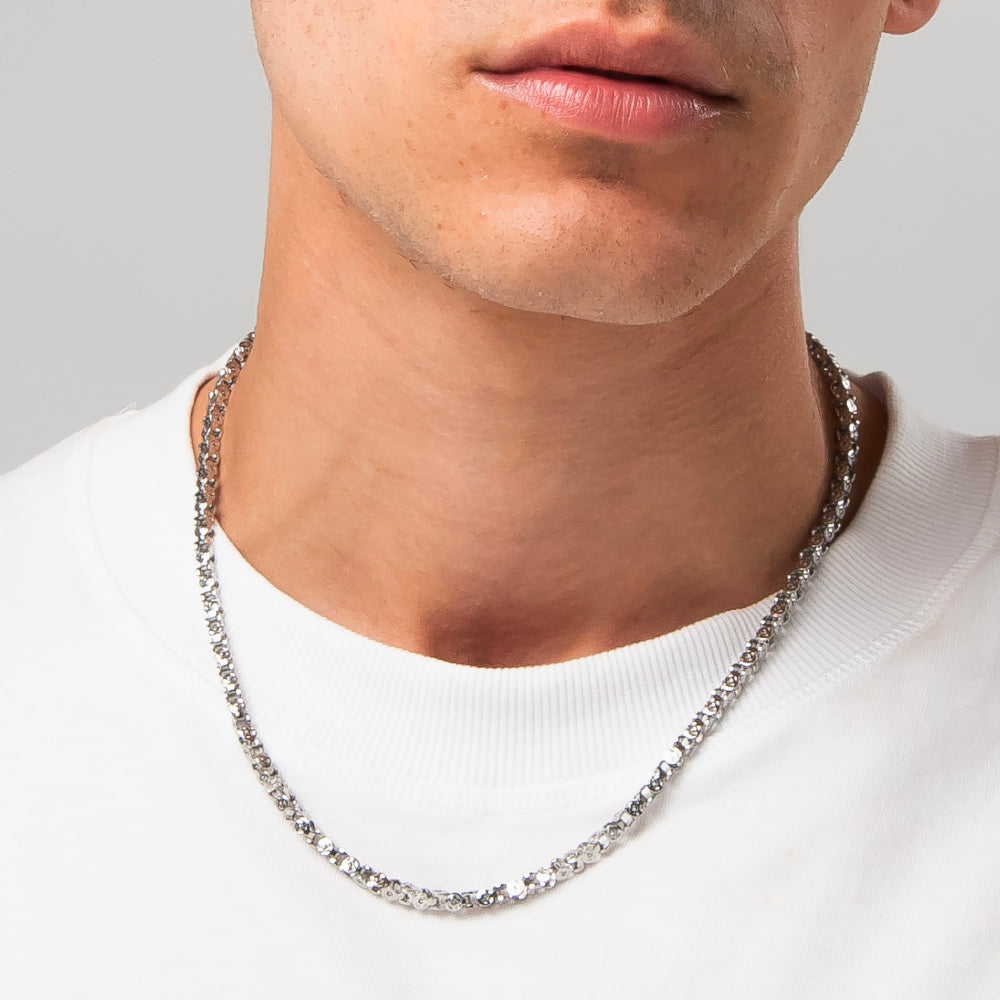 COLLAR DE ACERO PARA HOMBRES
