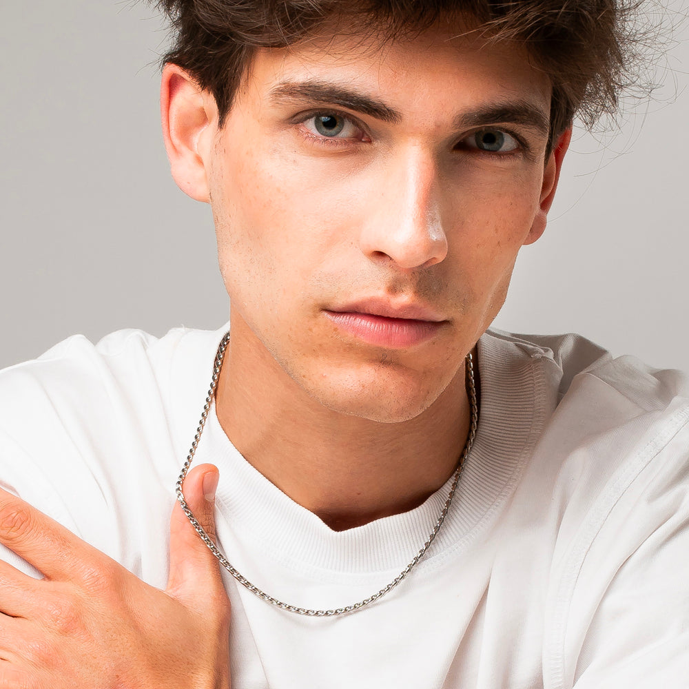 COLLANA UOMO IN ACCIAIO
